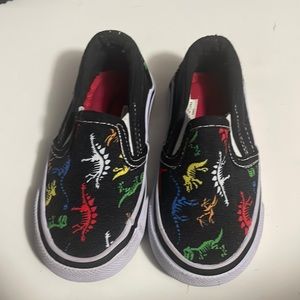 Baby slide dinosaur shoes size 5